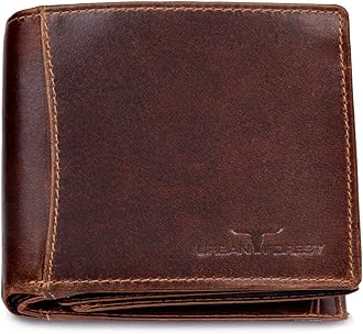 URBAN FOREST Oliver Caramel Brown Leather Wallet for Men