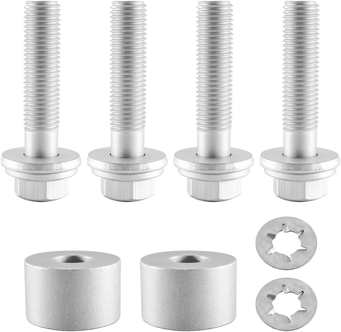 Skid Plate Mounting Hardware Kit Fit for Toyota 4Runner FJ Cruiser Replace PT93800140AA PT938-00140-AA
