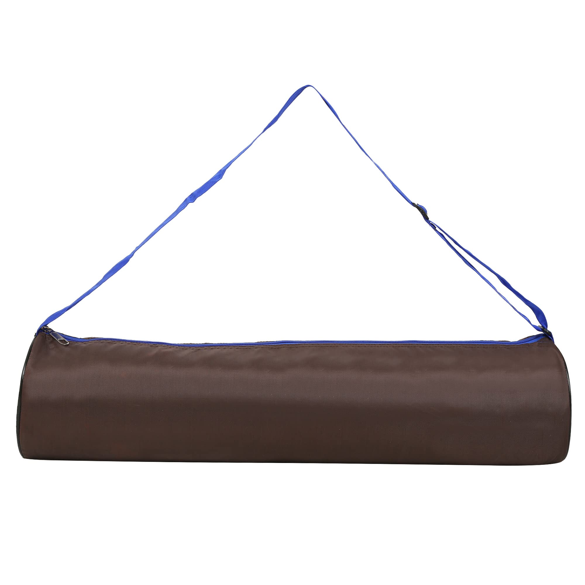 Panchtatava Stylish Chocolate Brown-Blue Yoga Mat Bag (Cover ONLY) for Men& Women (Brown, Sling Bag)-image-28