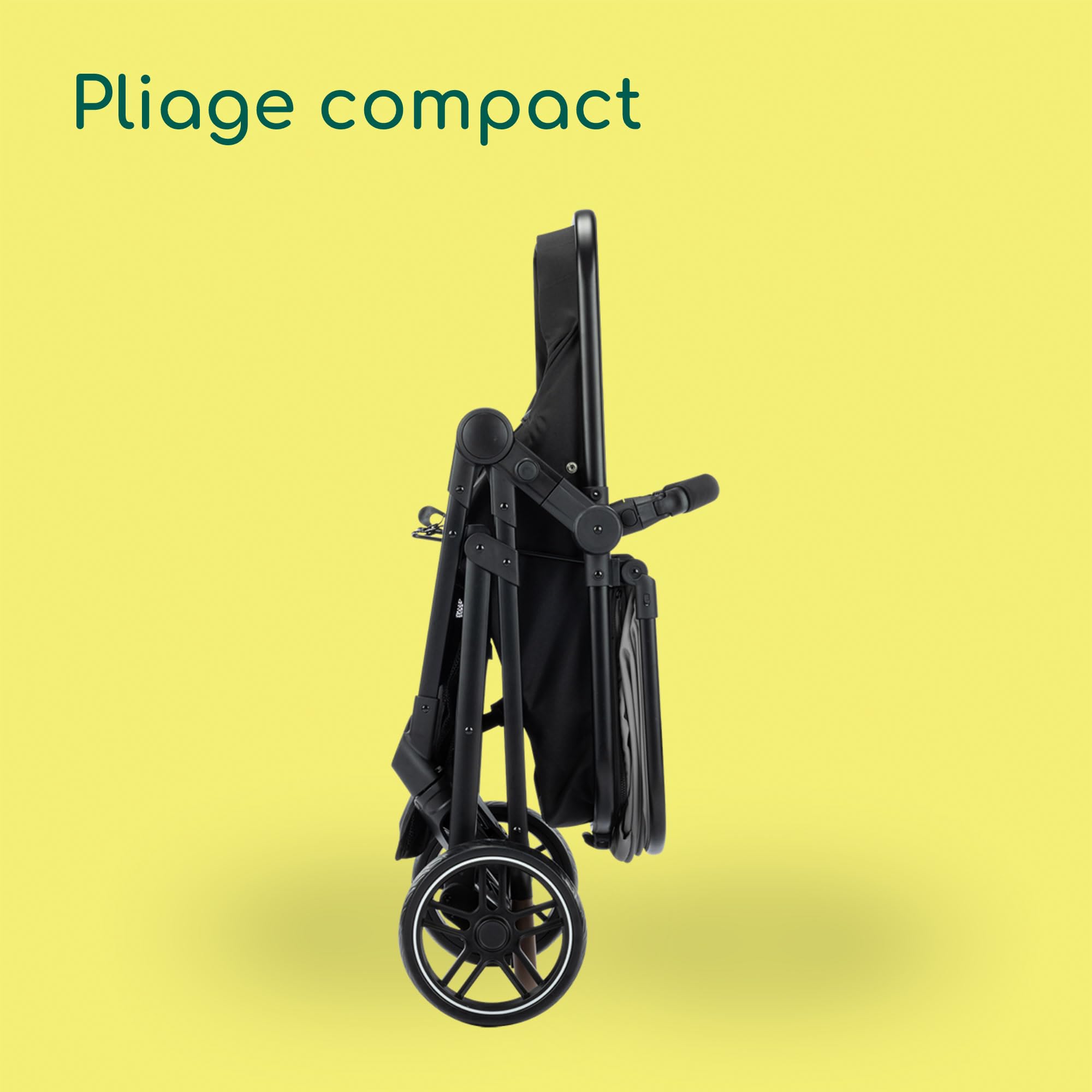 Bebeconfort Haze Trio Lux, Poussette 3-en-1 Avec Siège Auto Bébé (i-Size), 0-4 ans (max. 22 kg), Unité de Siège 2-en-1, Position Allongée, Pliage Compact, Poussette Trio Légère, Tinted Grey
