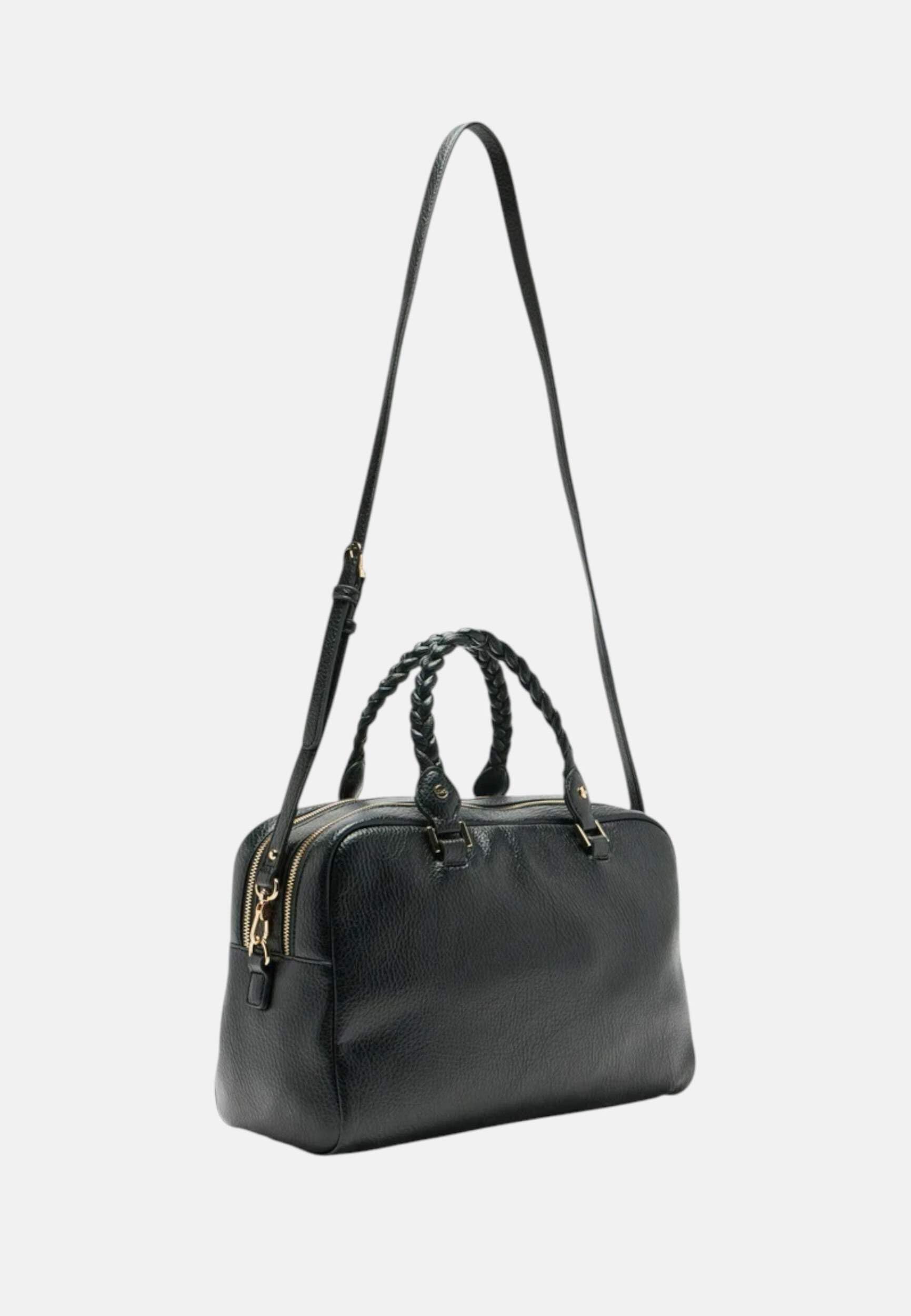 Liu Jo Borsa a bauletto con doppio scomparto chiuso con zip. Possiede una tasca interna con zip, due comodi manici ed una tracolla regolabile e removibile 25x37x19 cm