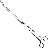 Vista 8 de Pinzas de bloqueo multiusos de hemostático Pean rectas y curvas con dientes serrados, de acero inoxidable - Hemostáticos para enfermeras, fórceps