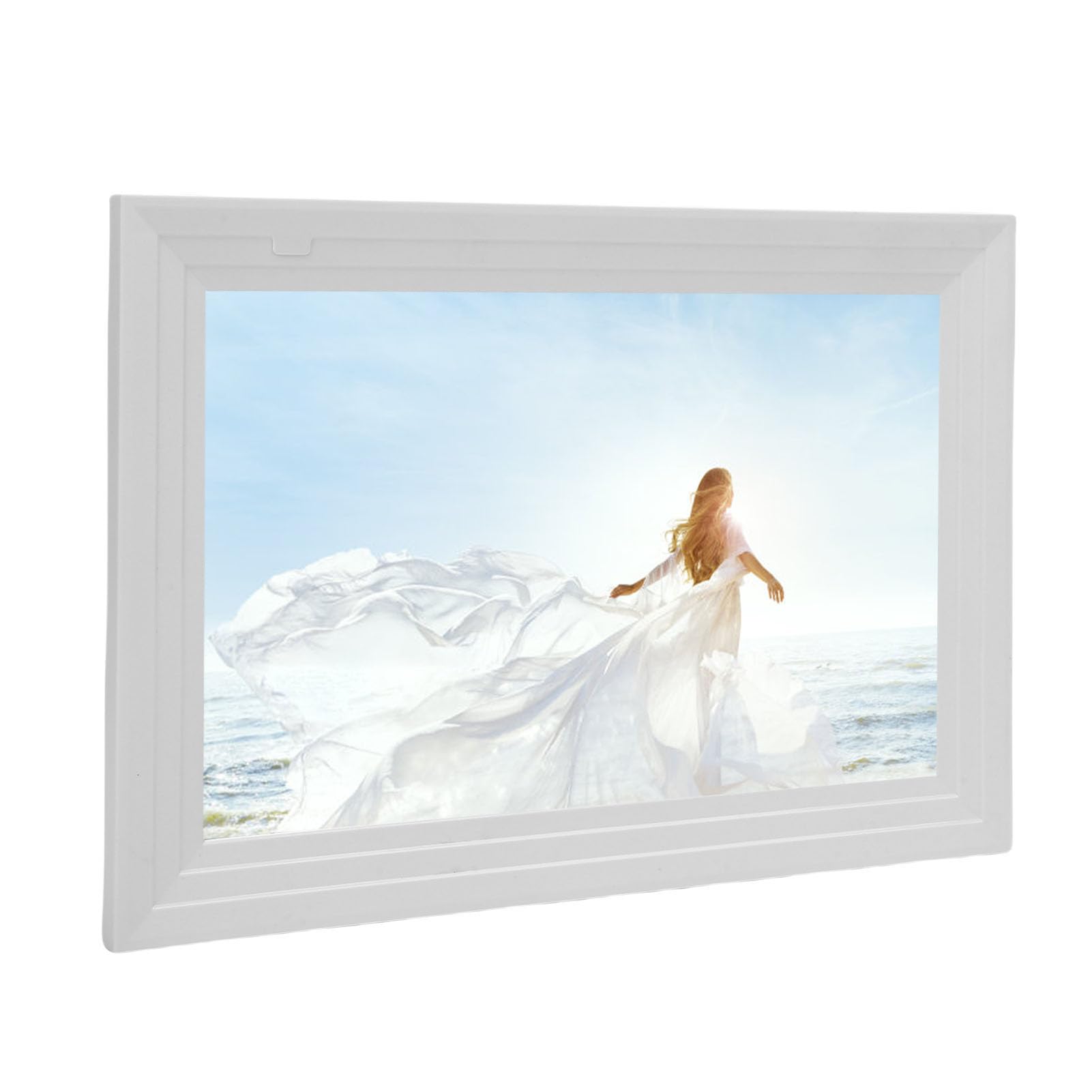 Sonew Cornice Digitale da 10. Pollici Cornice per Foto Digitale con Rotazione Automatica con Memoria WiFi da 32 GB per la Condivisione dell'APP Uhale Regalo Display Domestico