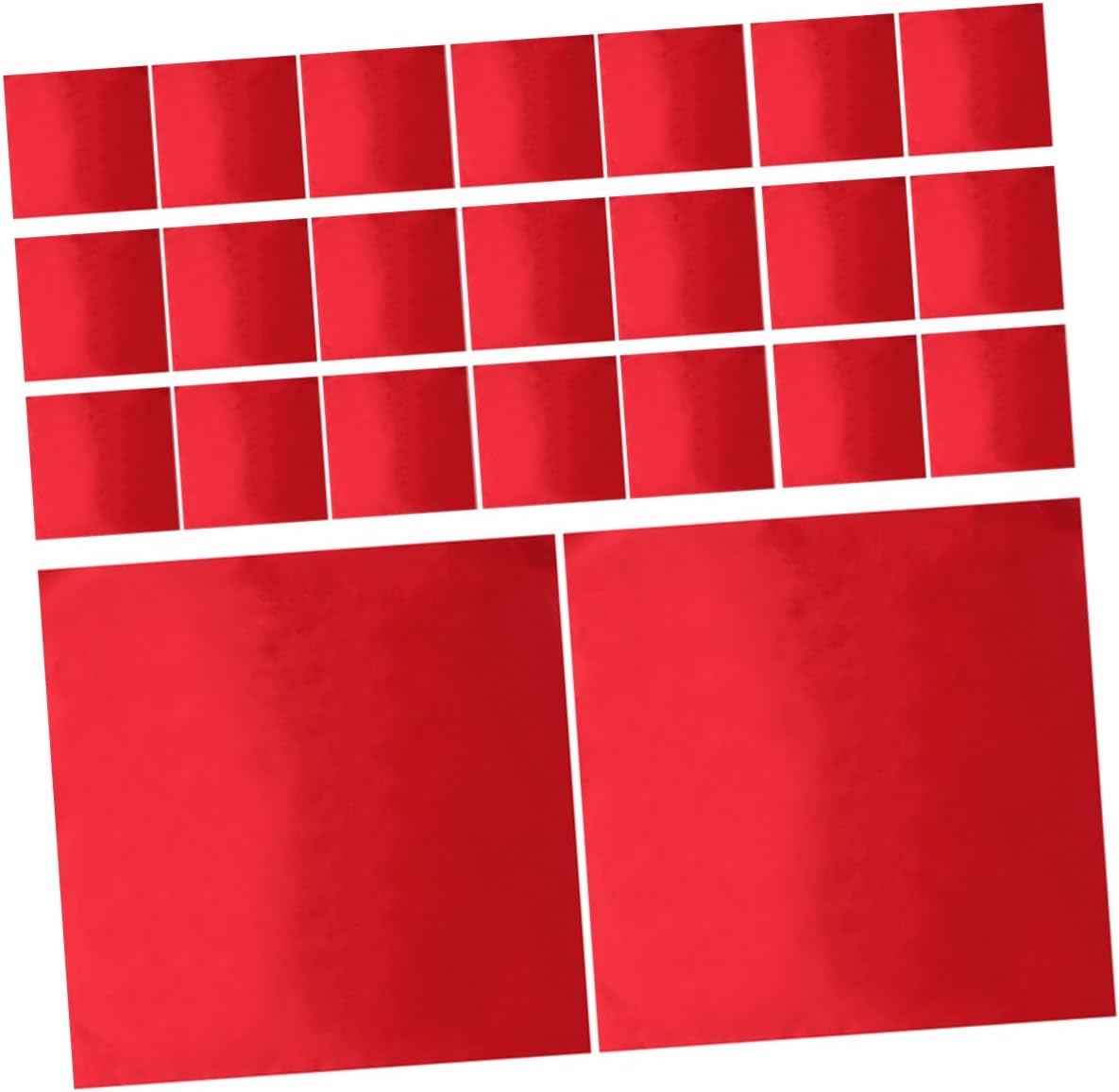 200pcs Aluminum Foil Candy Wrappers Full Candy Wrapper Chocolate Wrapping Foil Snack Packaging Supplies