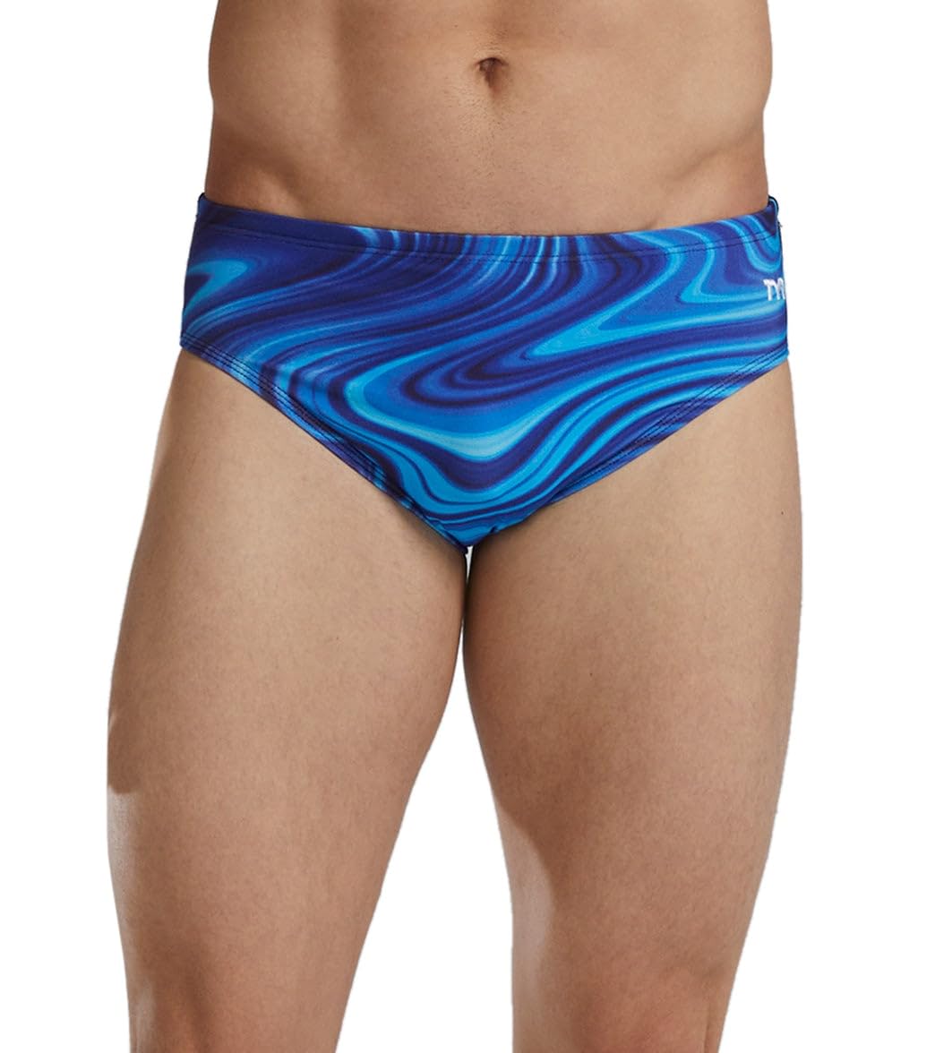 TYR Men's TYR men's durafast elite solid racer swimsuit Tyr Solid Racer