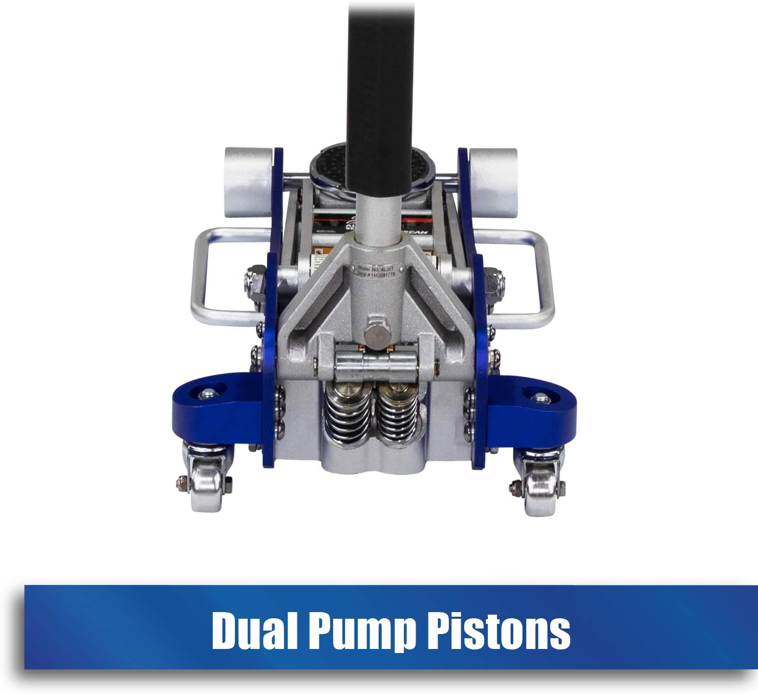 Up To 50% OFF Arcan 2-Ton Quick Rise Aluminum Floor Jack with Dual Pump Pistons & Reinforced Lifting Arm (A20017 / ALJ2T)