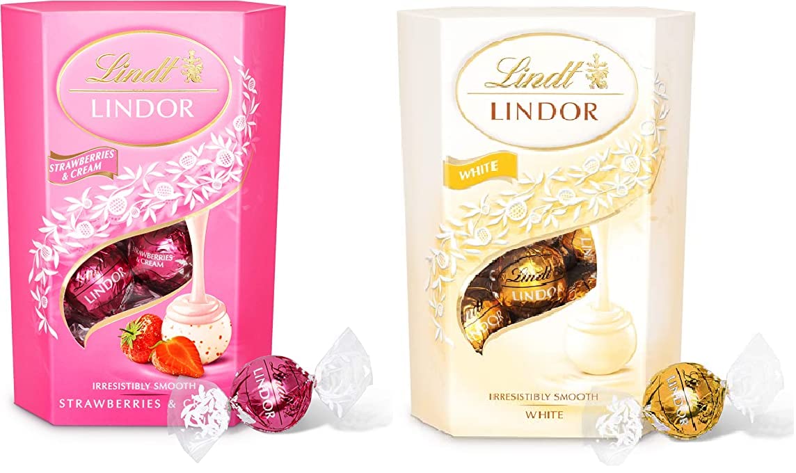 LINDT LINDOR STRAWBERRY AND CREAM WHITE CHOCOLATE TRUFFLE COMBO PACK (B0BYVG4ZYM) Amazon Price History, Amazon Price Tracker