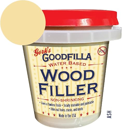 Miniatura 2 de Goodfilla - Relleno de madera y grano a base de agua  Reemplaza cada relleno y masilla  Reparaciones, acabados y parches  Se puede pintar, lijar y