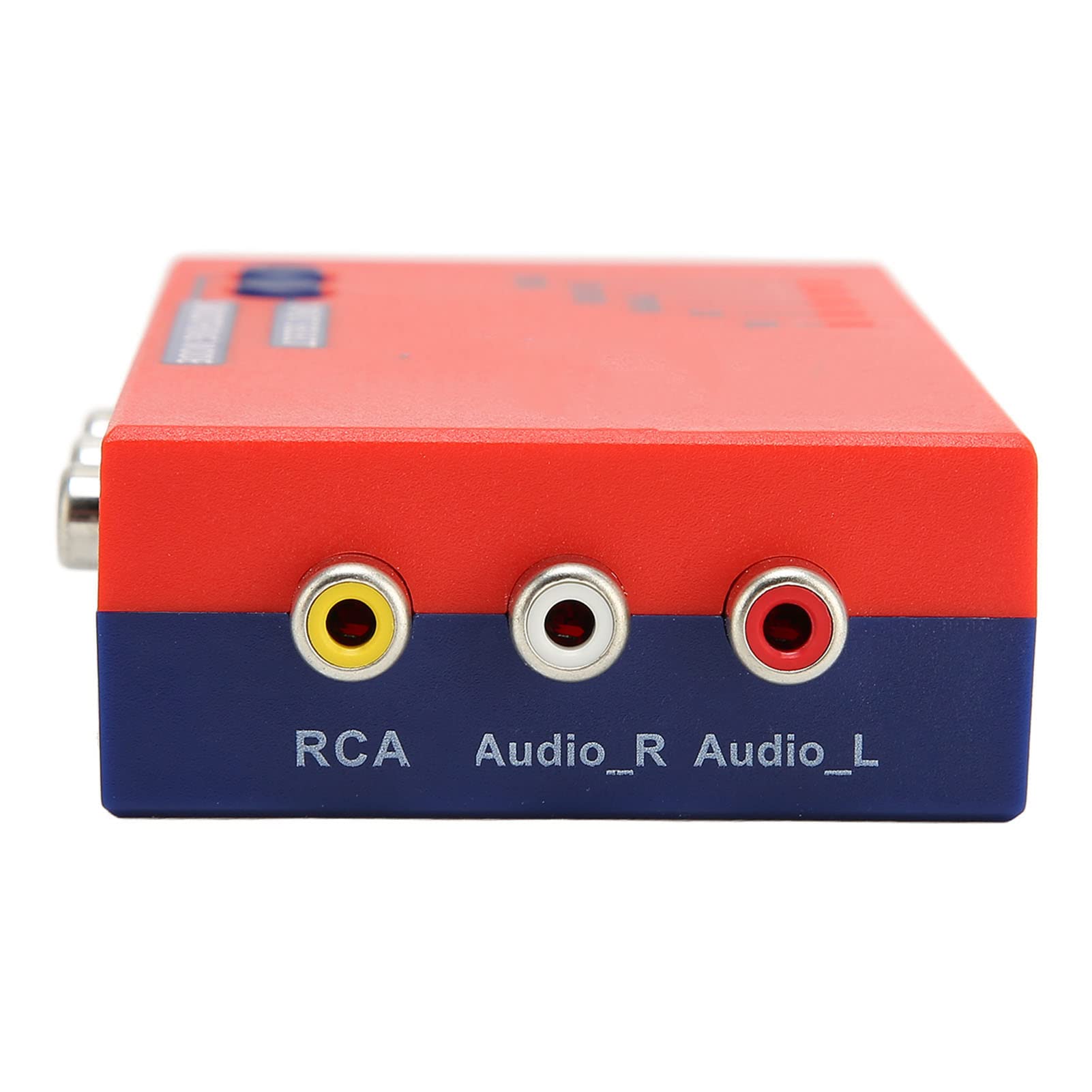 Yinhing Adaptador Retrotink Retroscaler2x para Consolas Retro como N64, Dreamcast y Mega Drive, convertidor AV a con escalado 2X, Interfaz Multimedia HD con Salida de y Video Digital, Color Rojo