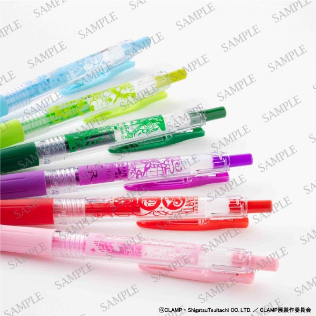 Amazon.co.jp: CLAMP展 限定 サラサ ボールペン10本セット 0.5mm