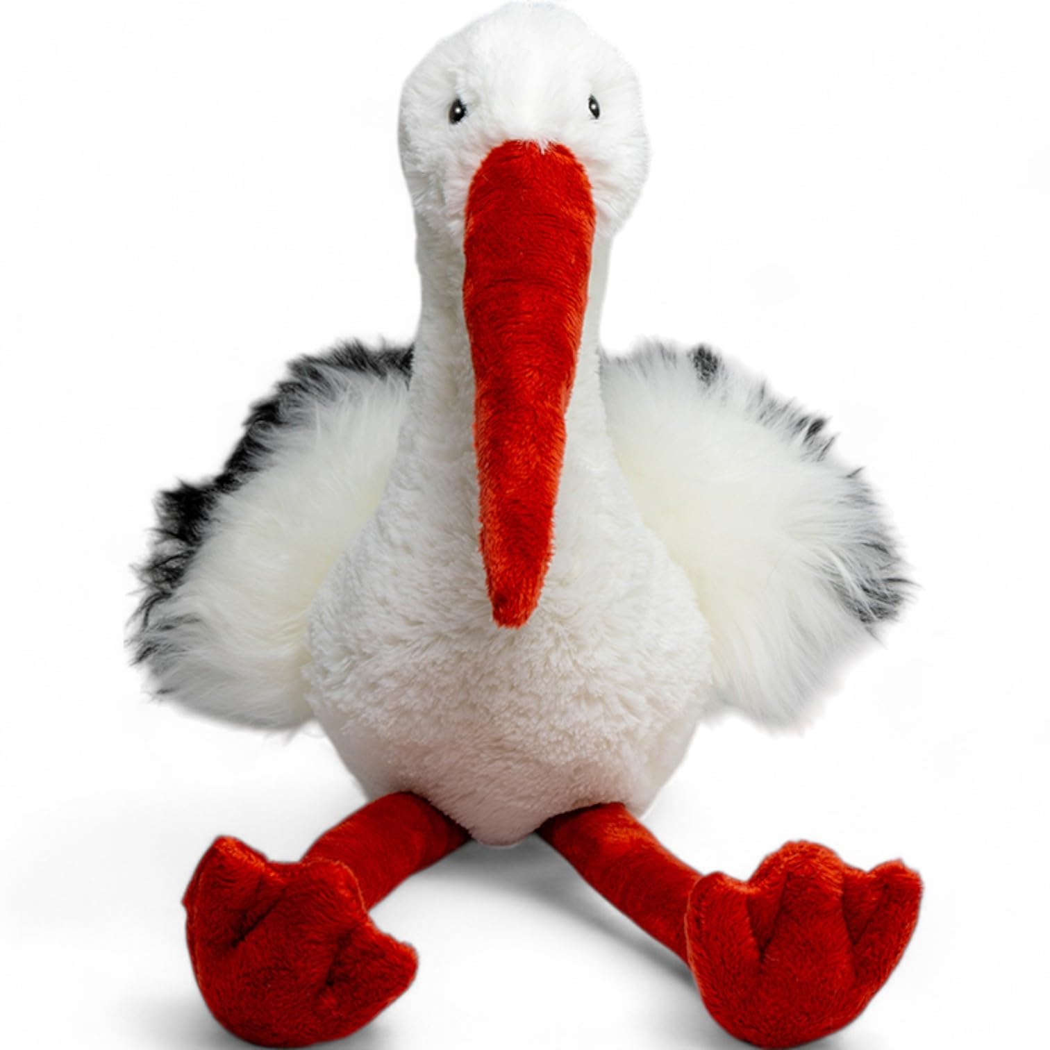 Amazon.co.jp: コウノトリ 40cm ぬいぐるみ 3614 : おもちゃ