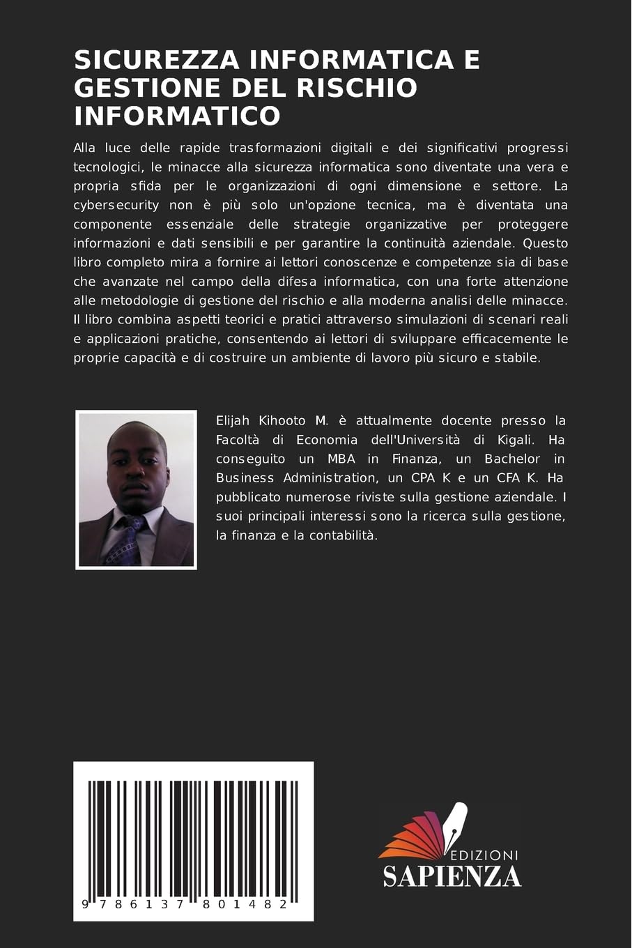 SICUREZZA INFORMATICA E GESTIONE DEL RISCHIO INFORMATICO