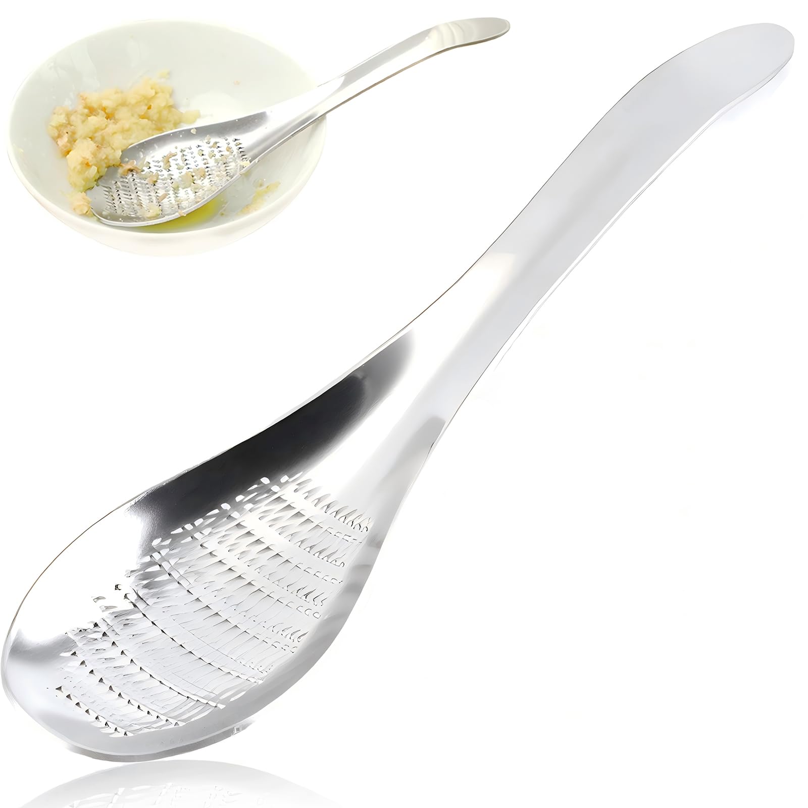OKAWASI おろしスプーン おろし器 ジンジャースプーン おろし器 おろし金 スプーン形 生姜 薬味 ニンニク ジンジャーティー わさび キッチン スプーン