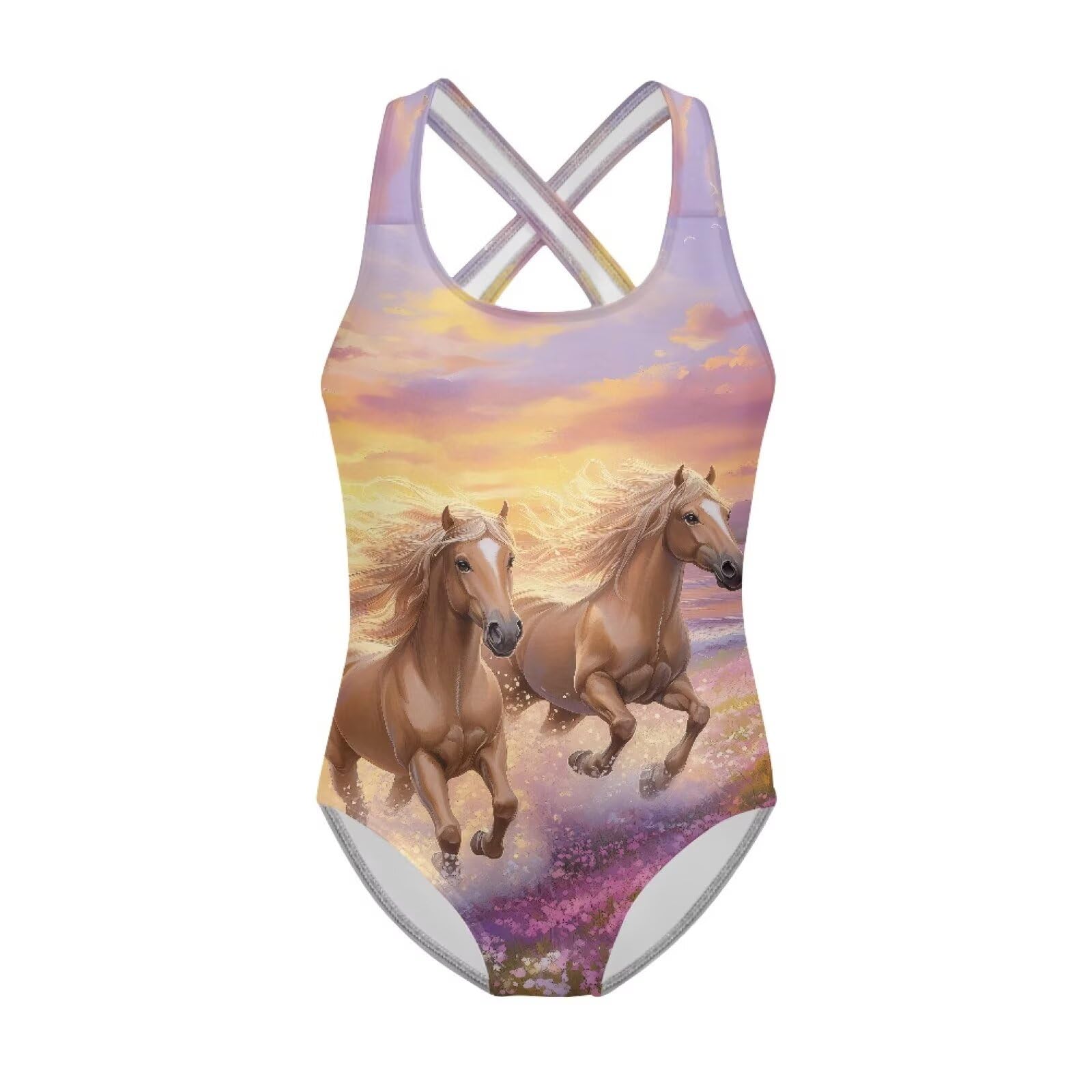 Ystardream Cute Swimsuits for Girls Bathing Suits with Soft &amp; Quick-Dry Fabric Swimwear