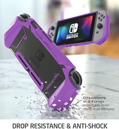 Miniatura 5 de Mumba - Funda compatible acoplable con Nintendo Switch Blade Series de poliuretano termoplástico con agarre ergonómico y cómodo