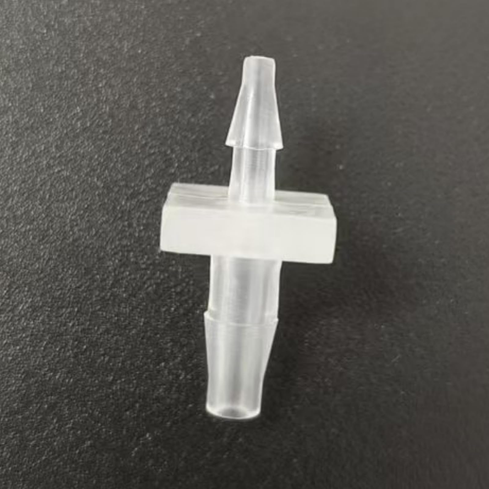 PP Hose Barb Reducer Fittings - 25 Pack Straight Connector for Water, and Aquarium Use(1/16inch-1/8inch Sq)