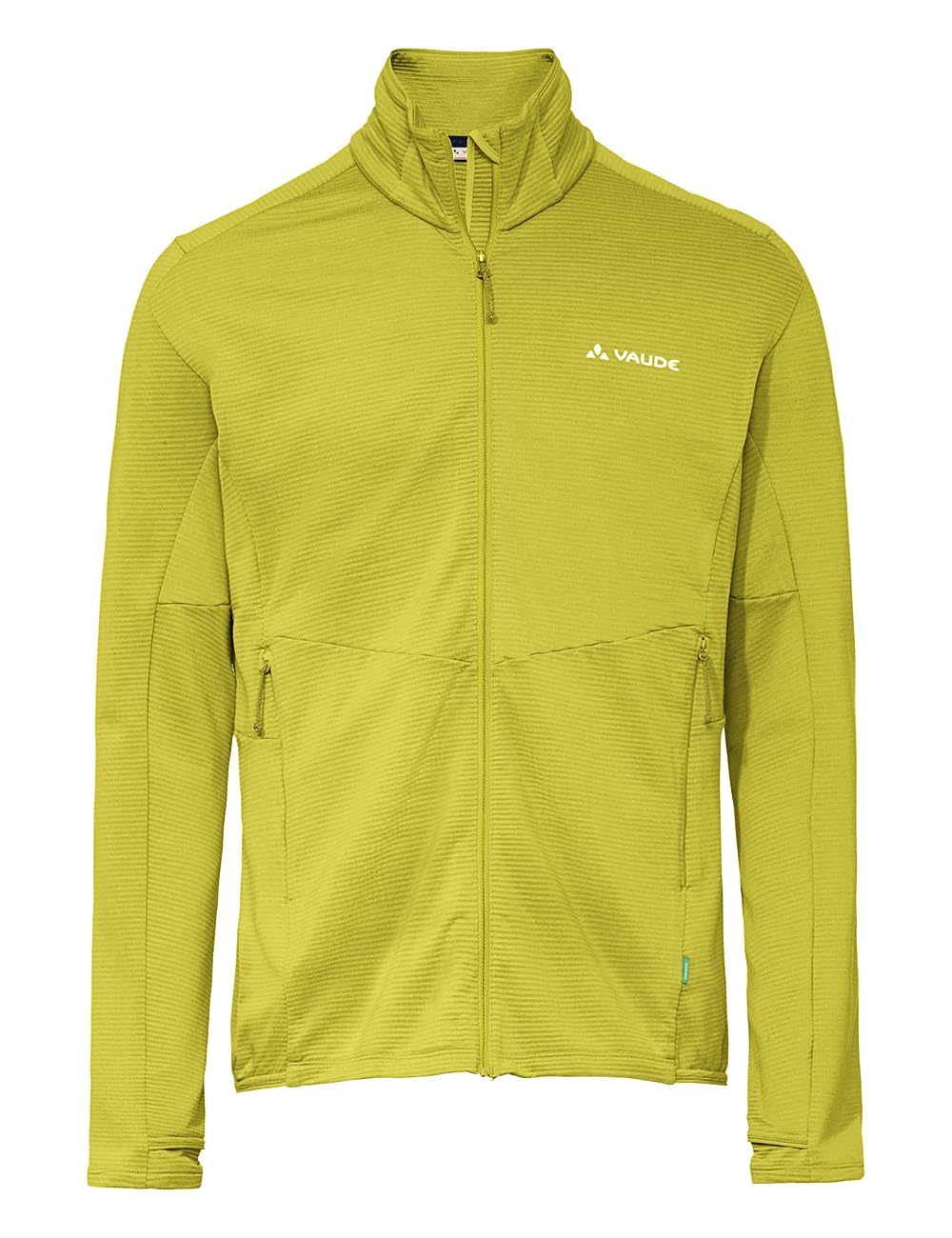 VAUDE Leichte, komfortable Fleecejacke für sportliche Touren am Berg, besonders elastisches und atmungsaktives Material, körpernaher, athletischer Schnitt