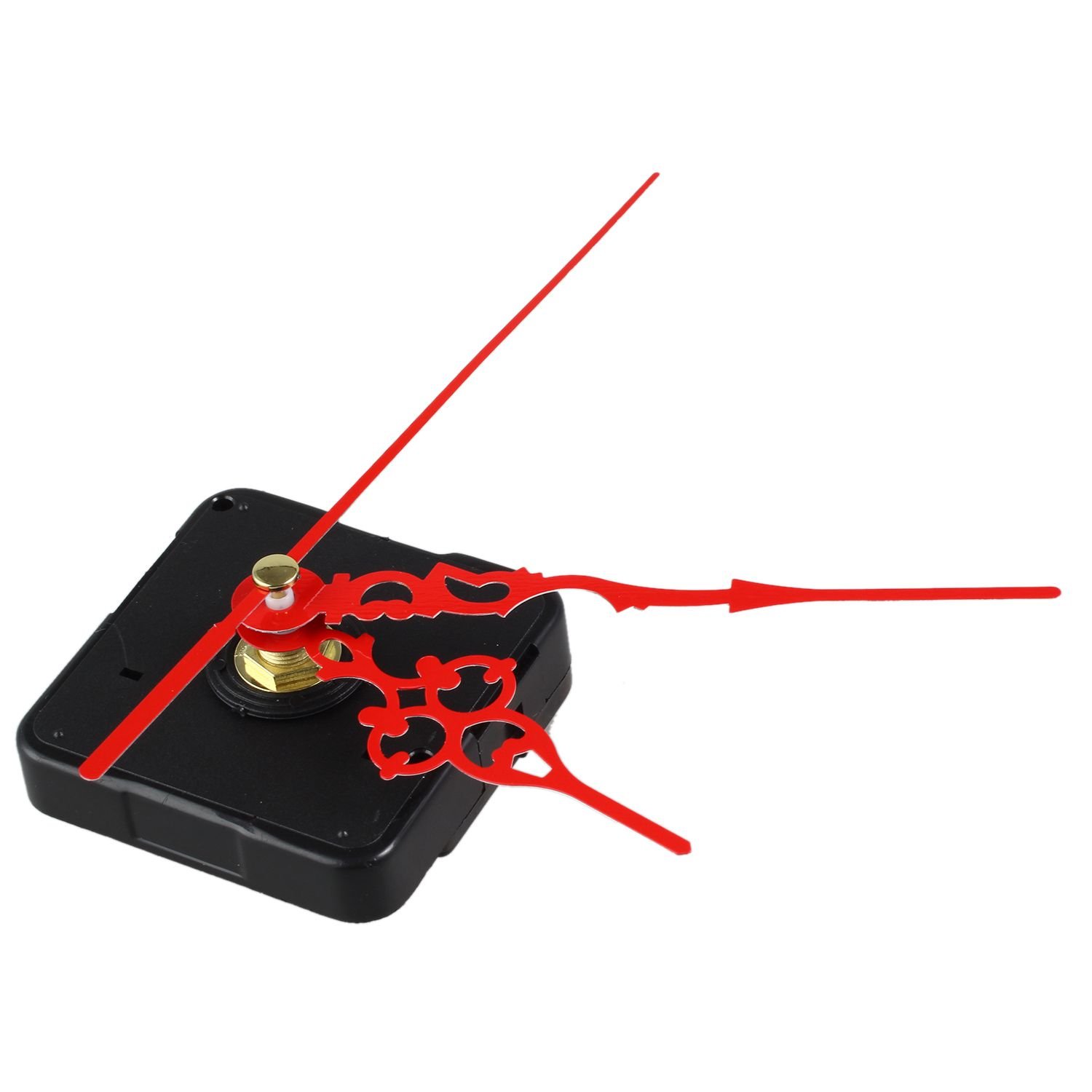 Mouvement D'horloge à Quartz Avec Aiguilles Noires - Pour Réparer Ou Créer Votre Horloge Murale Vintage
