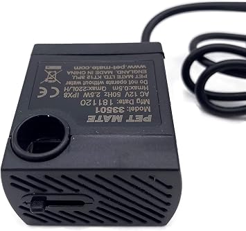 Cat Mate Replacement Pump for Pet Drinking Fountains (354)