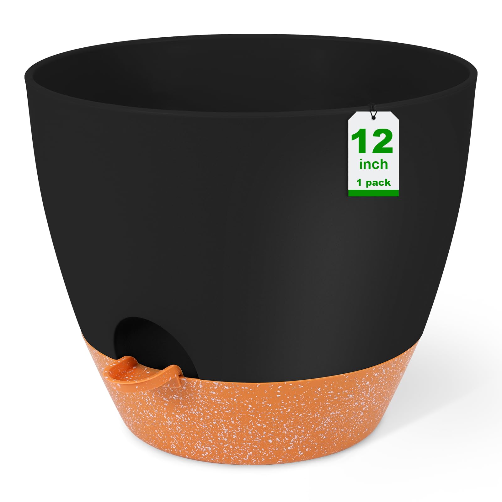Snapklik.com : GARDIFE 12 Inch Planters, Plant Pots,Self Watering Pots ...