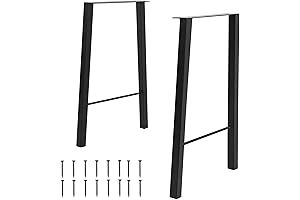 40" Metal Pub Table Legs - Durable & Stylish Upgrade for Your...