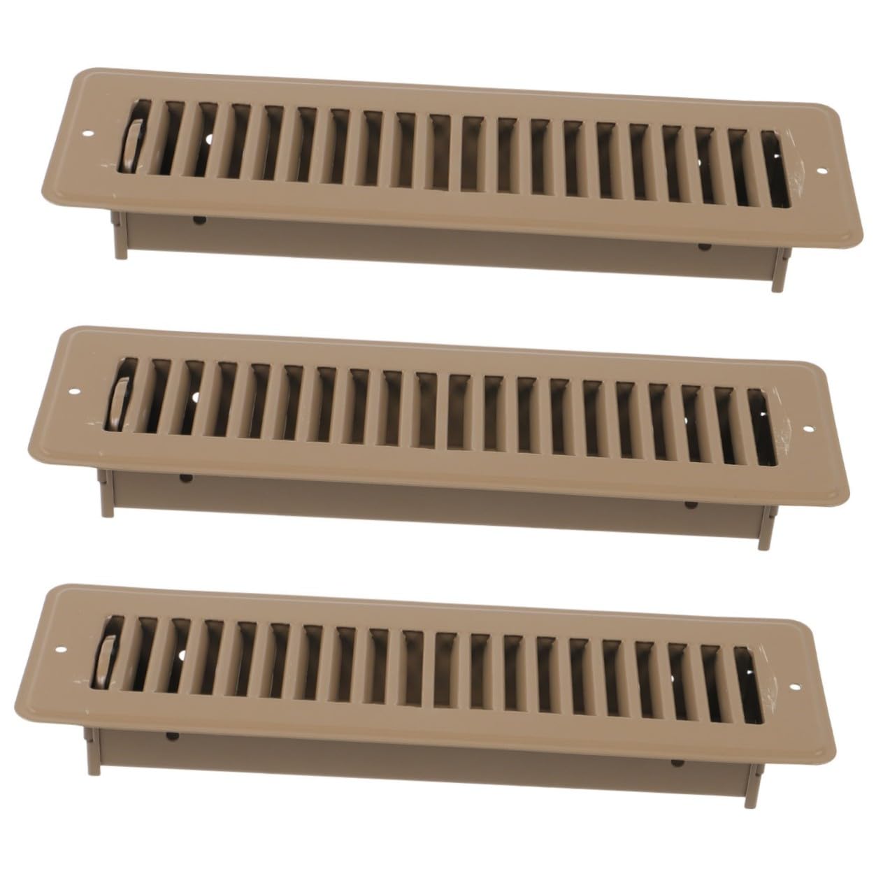 Ventilation de sol avec du débit POPETPOP cache aération ronde cuisine 3 pces