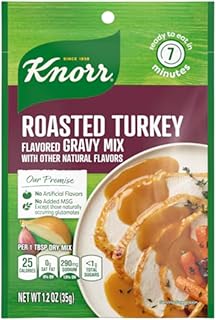 Knorr Roasted Turkey Gravy Mix, 1.2-Ounce (Pack of 12)