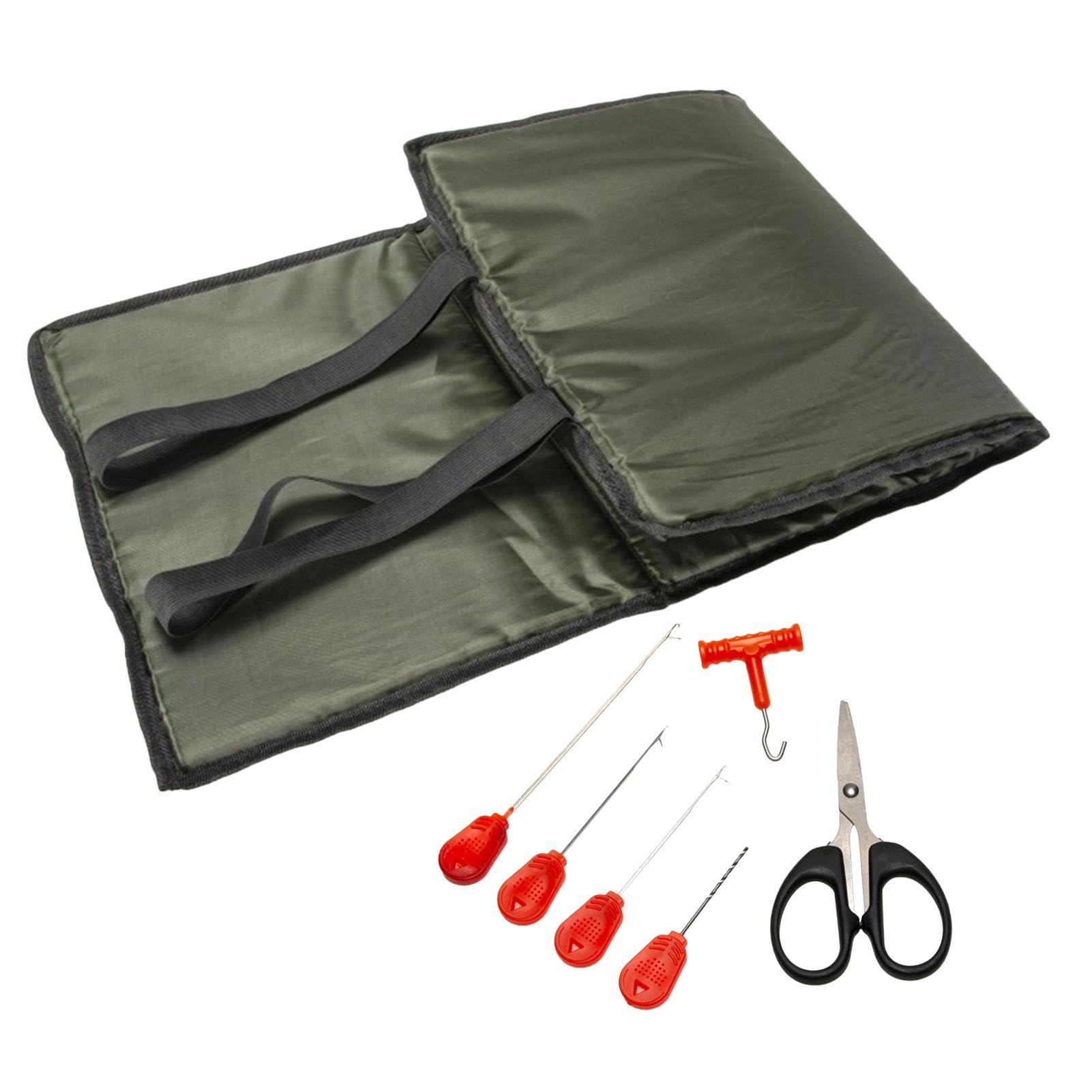 Estera de desenganche de pesca plegable portátil, estera de desenganche de pesca de carpa - Juego de 7 alfombrillas de aterrizaje para desenganchar | Accesorio de pesca, protección de