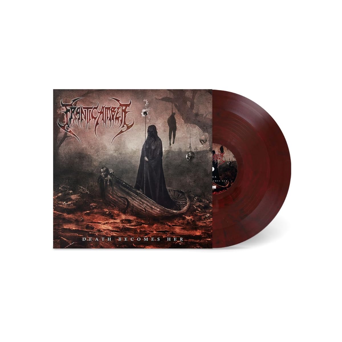 DEATH BECOMES HER (BLOODRED MARBLED) [VINYL]