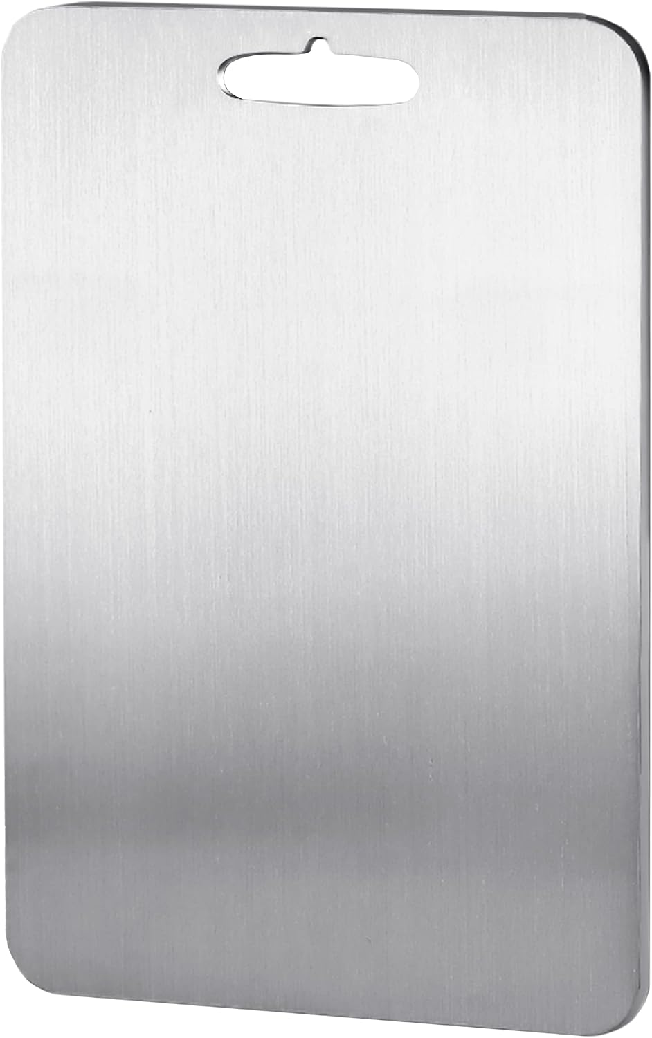 YEAVS Stainless Steel Cutting Board for Kitchen, Heavy Duty Chopping Board(Large,14.2"L x 9.8" W)