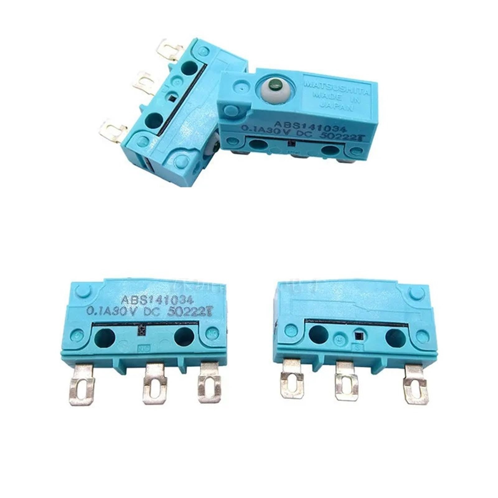 Interruptor ABS141034 para reparar fallos de conexión con 3 pines normalmente abierto cerrado 3