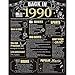 30 Years Ago Birthday or Wedding Anniversary Poster 11 x 14 Party Decorations Supplies Large 30th Party Sign Home Decor for Men and Women (Back in 1990-30 Years)