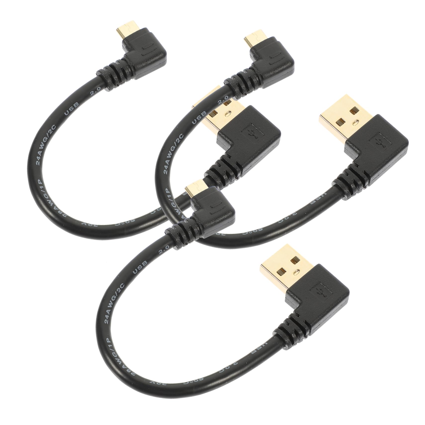15pezzi Cavo Usb Gradi Da Cavo Di Ricarica e Trasferimento Dati Per Dispositivi Design Compatto e Resistente Per Uso Quotidiano e Viaggi