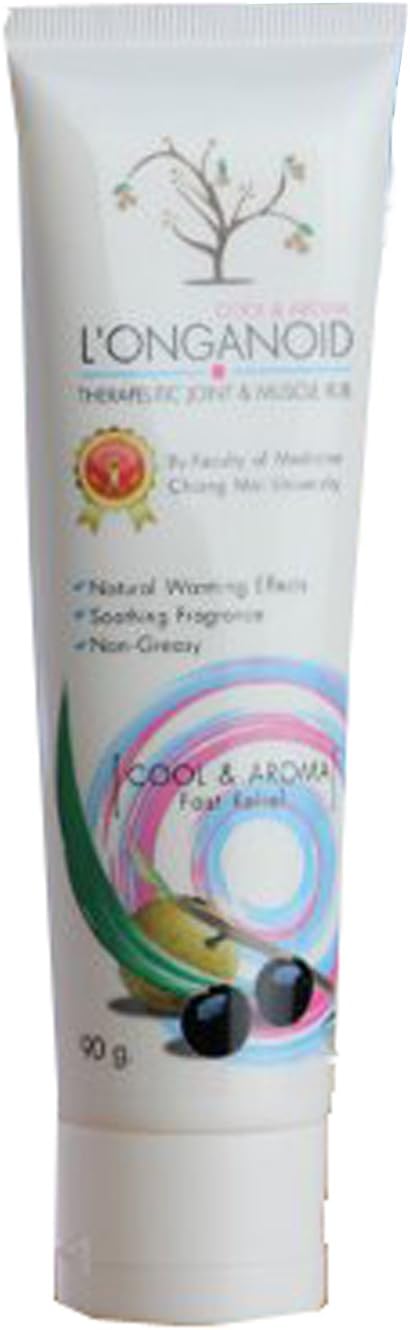 Longanoid Massage Cream Exclusive Herbal Cool Extract of Longan Fruit