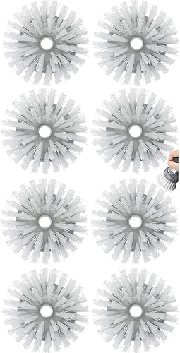 Miniatura 7 de OXO - Recambios de cepillo de palma para cepillo dispensador de jabón de acero para platos, paquete de 4 cabezales de cepillo de repuesto de