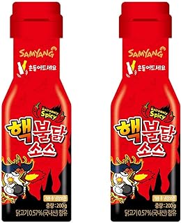 [Samyang] Extremely Spicy! HACK Bulldark Spicy Chicken Roasted Sauce 200...