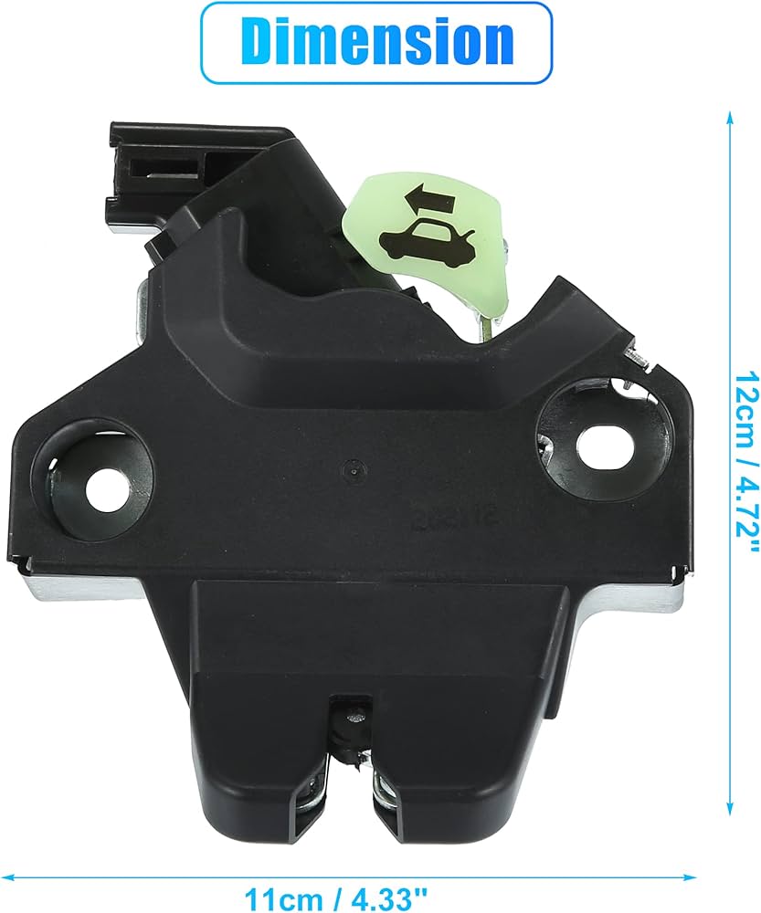 Amazon.com: X AUTOHAUX Trunk Latch Lock Actuator 64610-02171 for