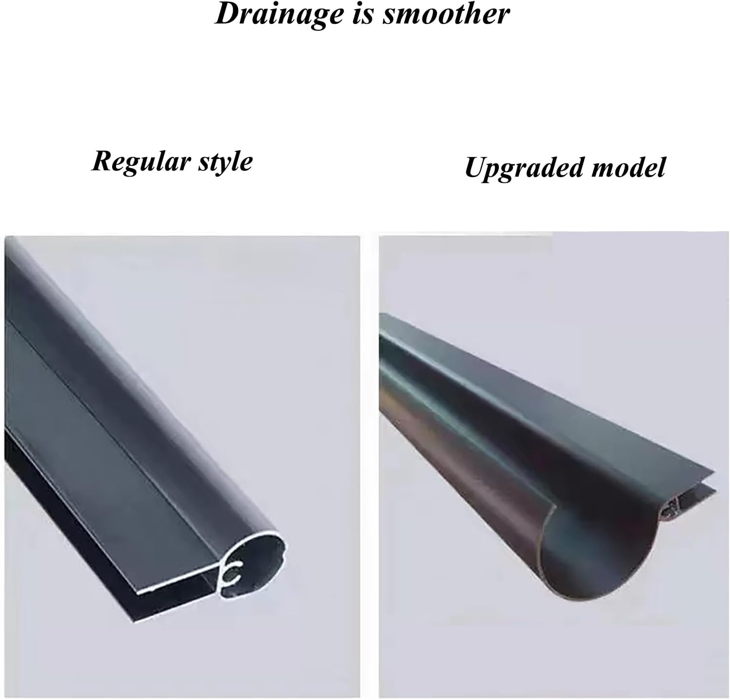 Polycarbonate Window Door Awning Canopy, Window Awning Door Canopy, Outdoor Awnings for Patio, Outdoor Patio Awnings, Hollow Sheet Shade Cover with Sink, Rain Snow Protection Hollo