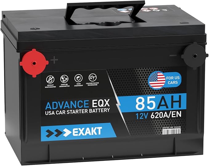 US Autobatterie 85Ah 12V USA Batterie US Car Batterie 80Ah 75Ah 72Ah