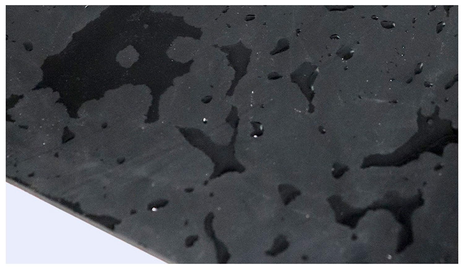 Neopren Gummiplatte Meterware 50cm Breit Schwarz Rolle