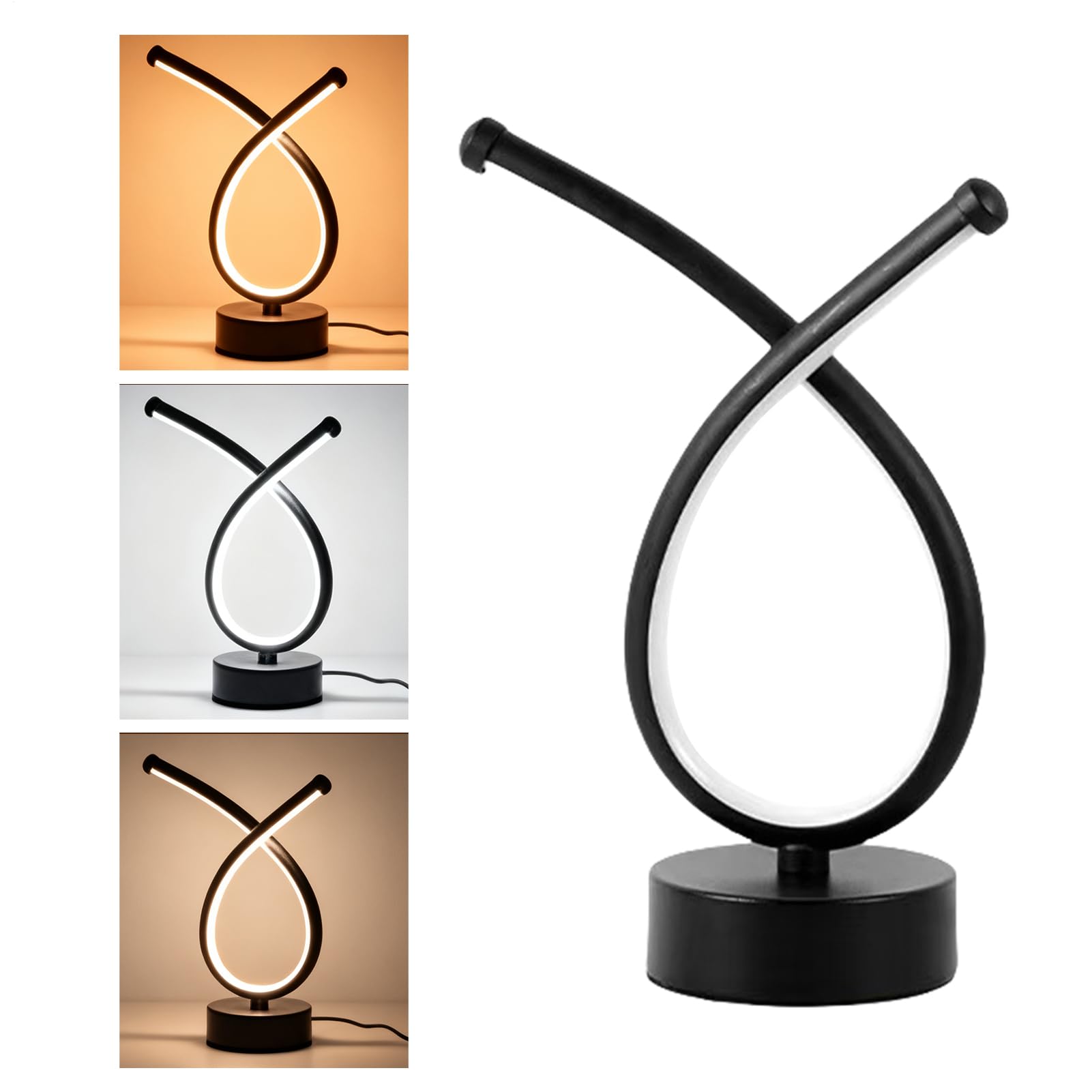 Lampe de bureau à intensité variable pour lecture et chevet - 8