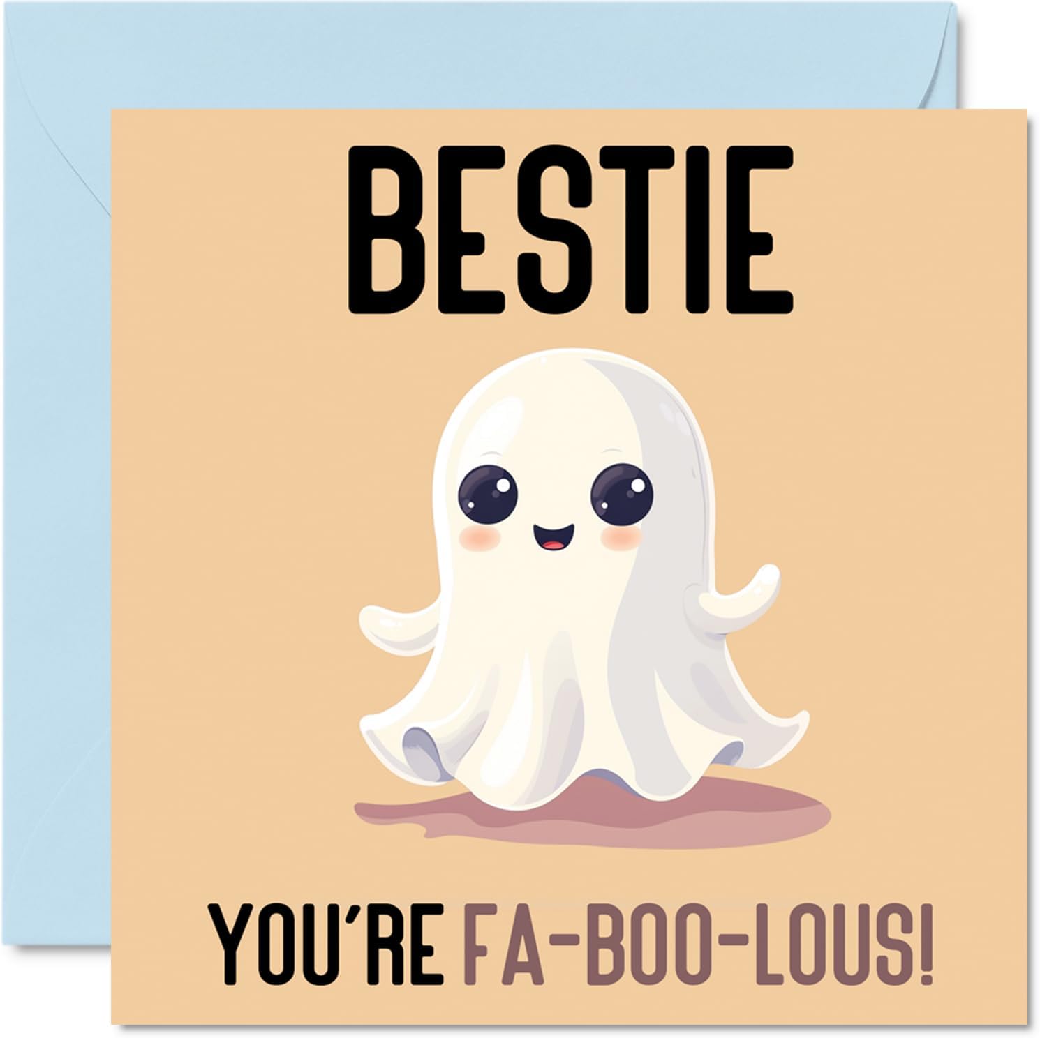 Stuff4 Birthday Cards for Niece - Fa-Boo-Lous - Funny Happy Birthday Card for Niece from Uncle Aunt Aunt, Niece Birthday Gifts, 5.7 x 5.7 Inch Joke Greeting Cards for Women Her