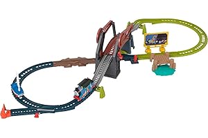Thomas & Friends Motorized Toy Train Track Masters Skiff and Thomas Lift...