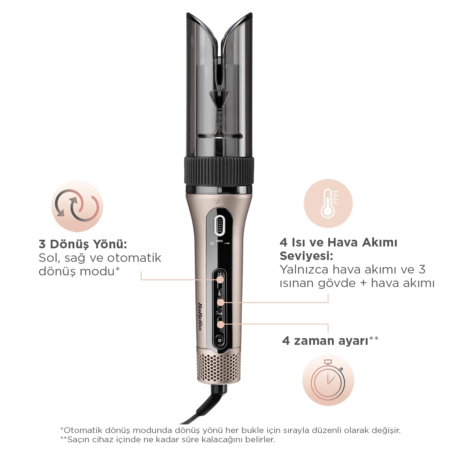 Babyliss Piastra Arricciacapelli C6688E