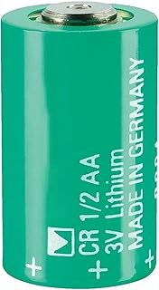 CR1/2AA Battery CR 1/2 AA Series Lithium 3 V 950 mAh Cylindrical Battery