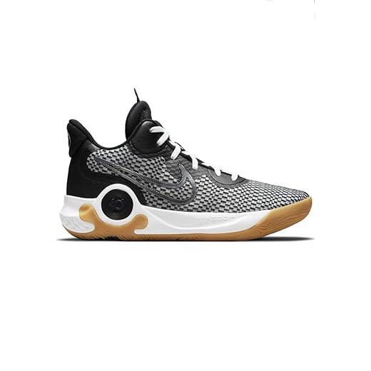 Nike Men'S Kd Trey 5 Ix Basketball Cw3400-001 Sneakers, Black/White/Bright Crimson/University Red, 10