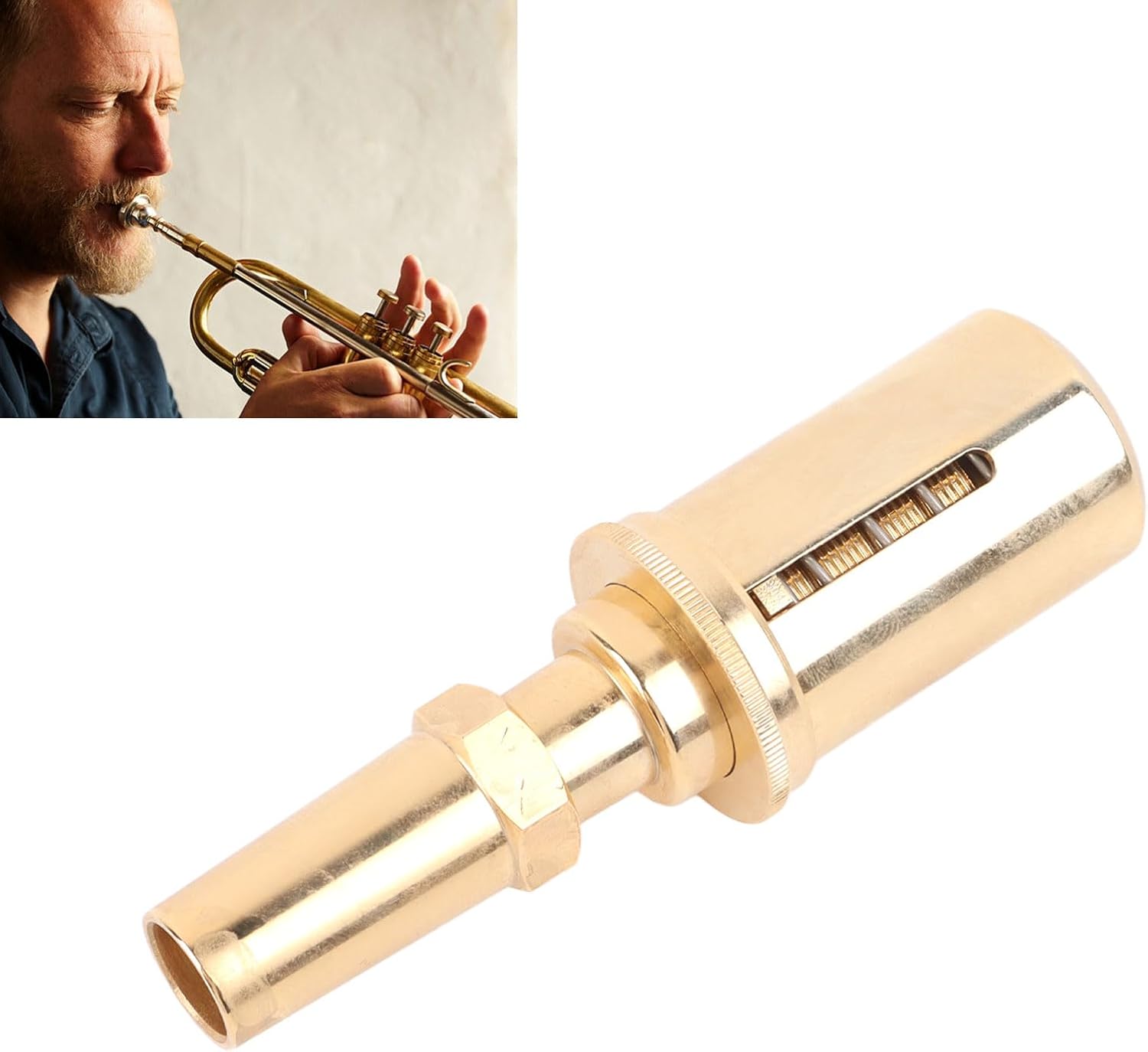 トロンボーン圧力リリーフバルブ、B マウス強度、管楽器マウスピースアクセサリー、Bner トロンボーン奏者向けの Inl 付き (G