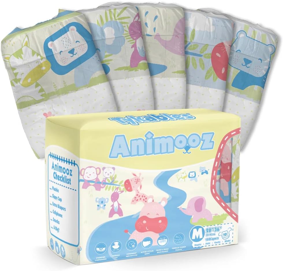 Tykables Animooz - Large - Pack of 10