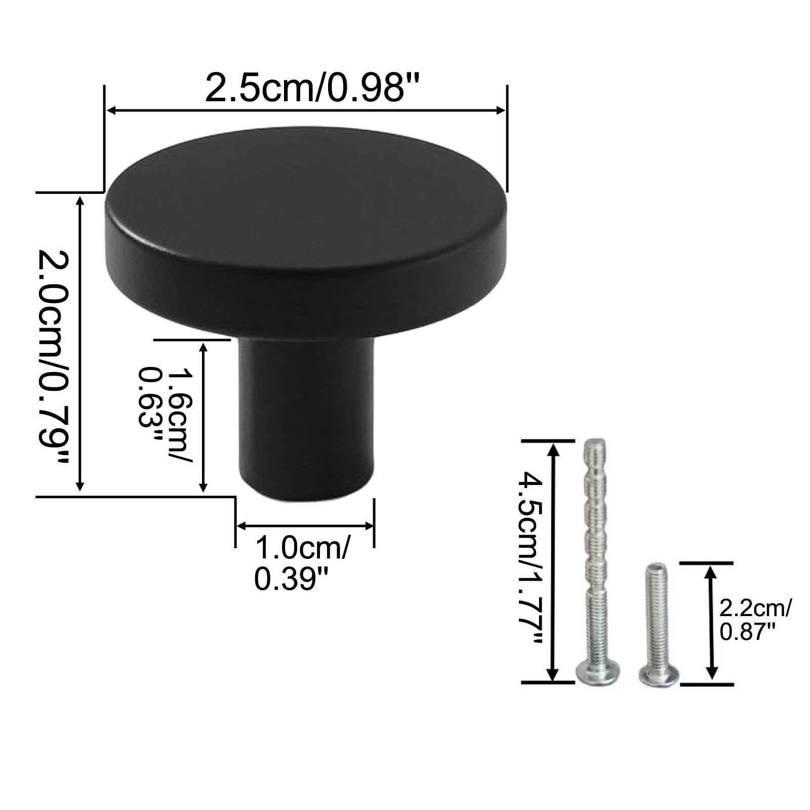 6 Pcs Kitchen Cabinet Hardware Small Drawer Pull Door Pulls - View #9