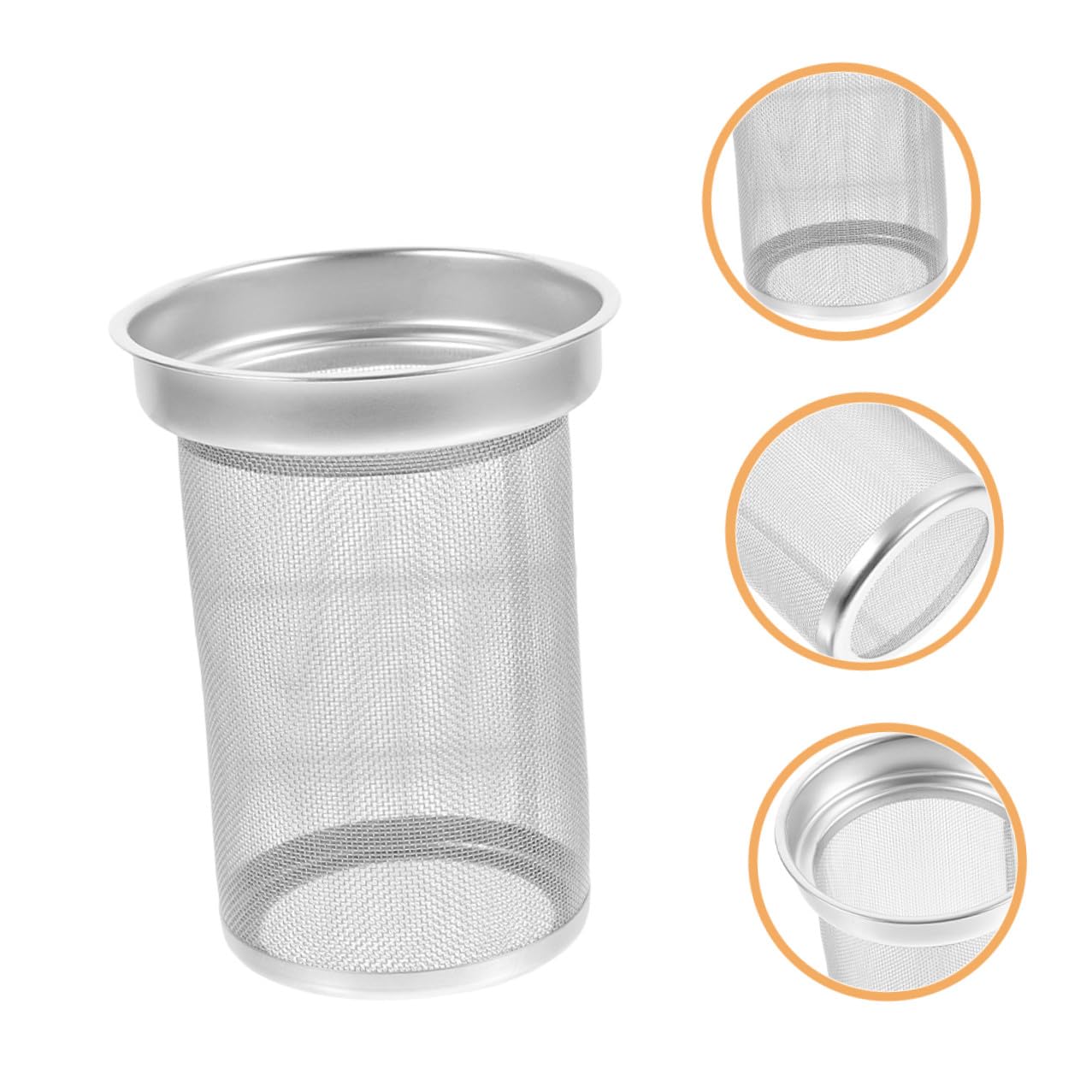 Homoyoyo Infuseur à Thé Filtre à Thé Résistant la Rouille en Acier Inoxydable Solide Accessoire pour Théières Présent pour Amis